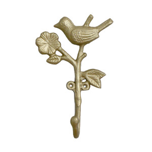 Fleur & Finch Gold Wall Hook, wall-mounted storage and organisation piece
