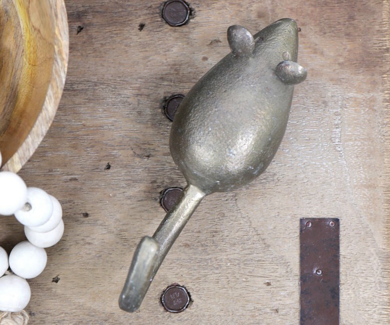 Mortimer Mouse Wall Hook - Antique Bronze