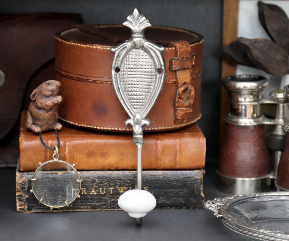 Contessa Silver Wall Hook