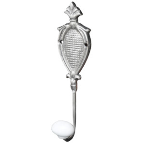 Contessa Silver Wall Hook, designed to add practical storage or display space to the home