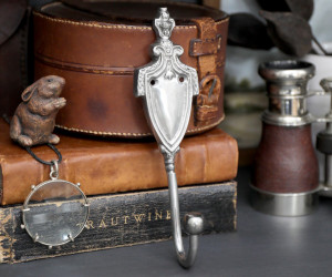 Valloire Silver Wall Hook