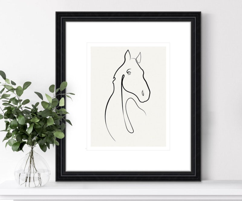 Thoroughbred I Framed Print