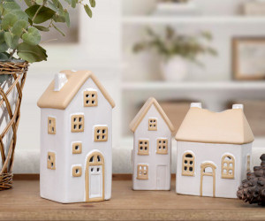 Snowberry Lane Terrace House Tealight