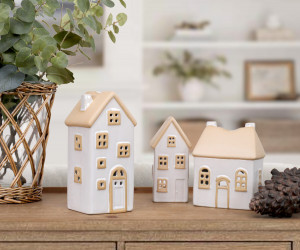 Snowberry Lane Terrace House Tealight