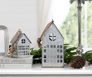 Large Suffolk Tin House Lantern