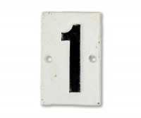 Lambeth Vintage House Number - 1