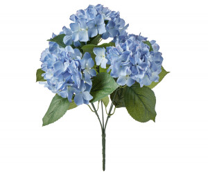 Summer Blue Hydrangeas 5-Head Bouquet