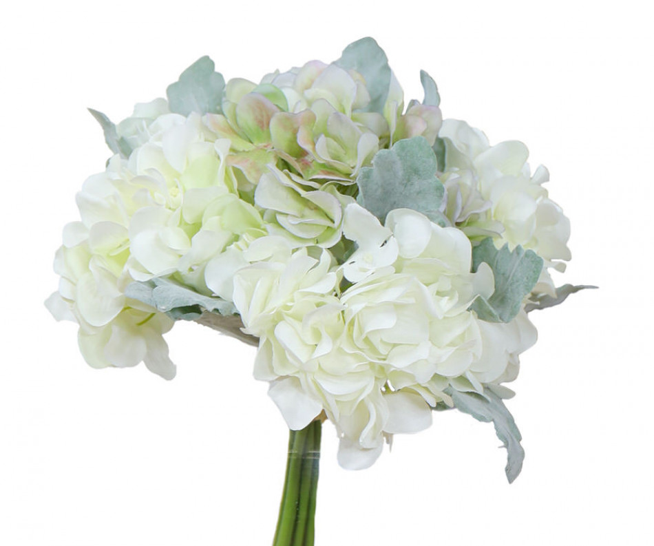 Soft Greens Hydrangea Bouquet
