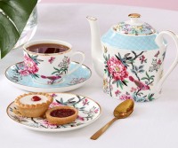 Jardin Peony Tea Cup & Saucer