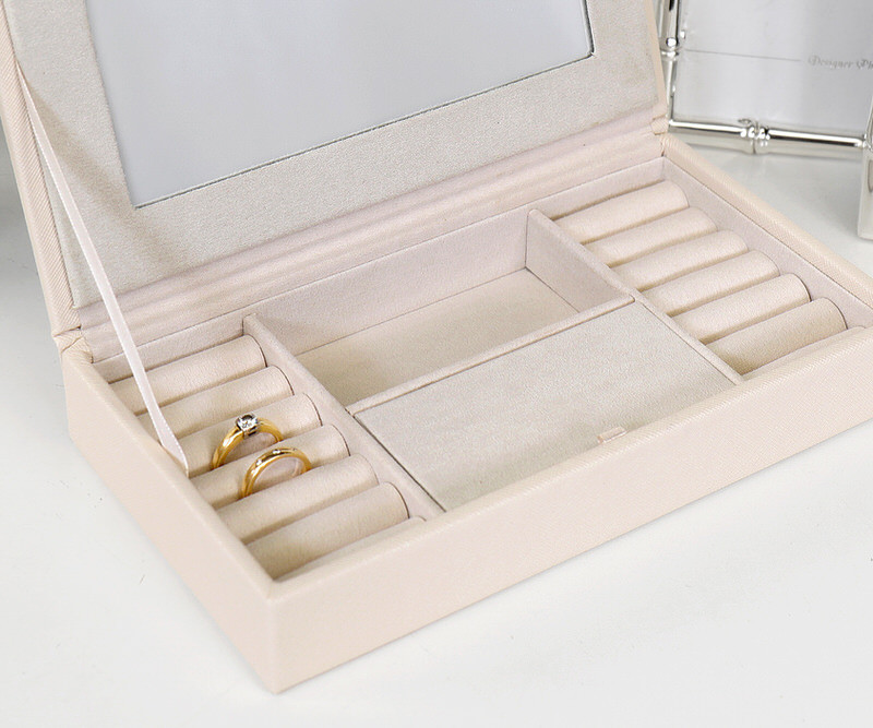 Mimi Blush Shell Jewellery Box