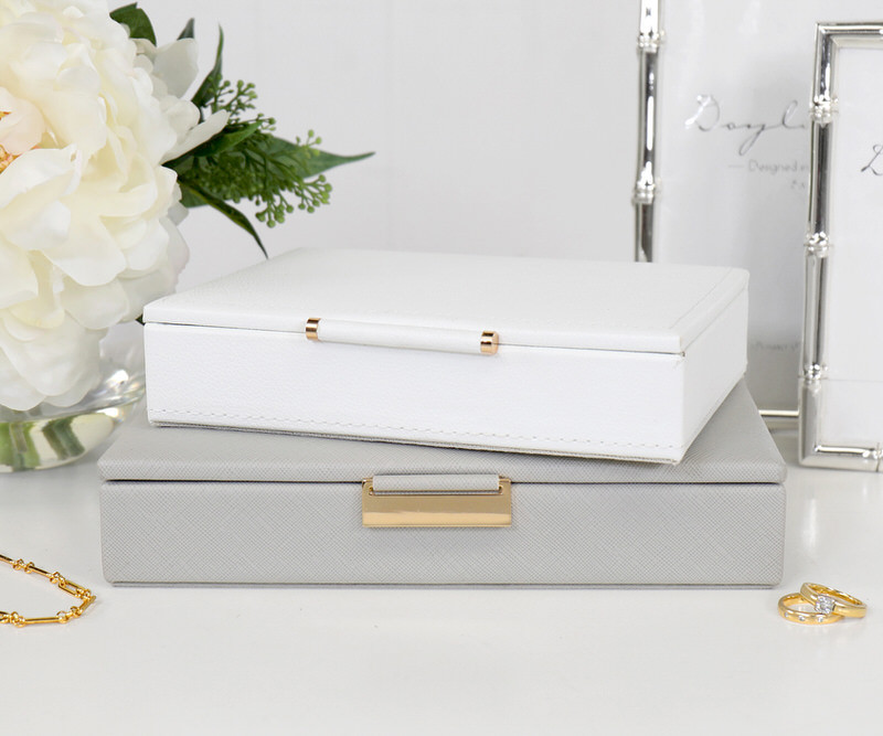 Dove Grey Jewellery Box