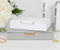 Dove Grey Jewellery Box