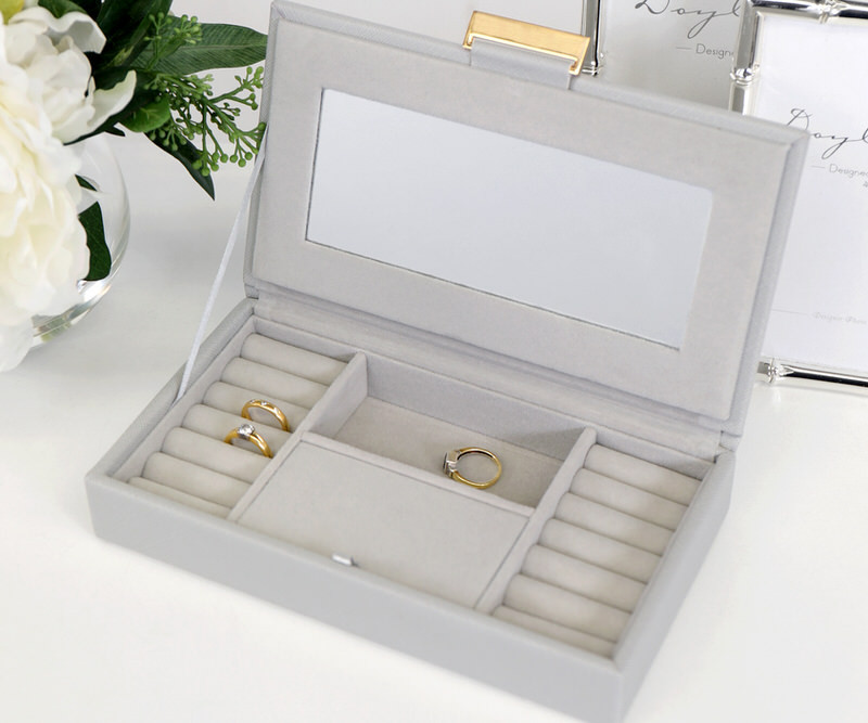 Dove Grey Jewellery Box