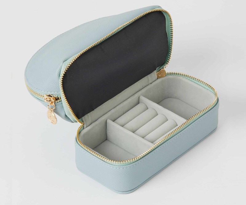 Ambrosia Blue Travel Cosmetic & Jewellery Case