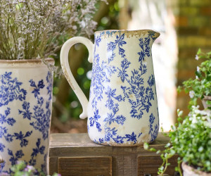 Arden Blue Floral Jug