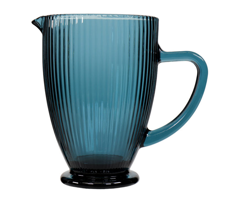 Brittany Blue Glass Jug