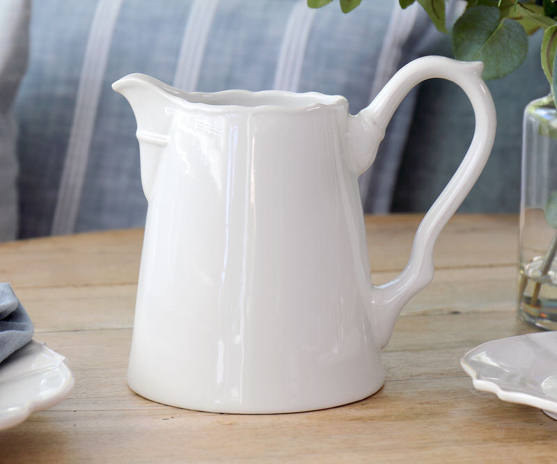 Elise French Country White Jug