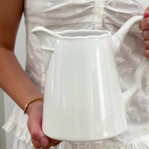 Elise French Country White Jug