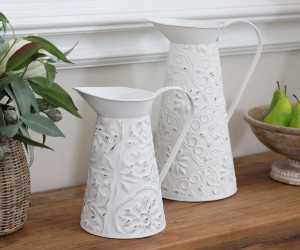 Short Sonata Embossed Vintage Jug