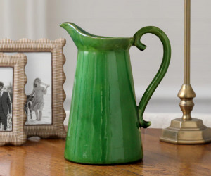 Large Provence Jug - Green