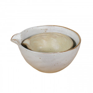 Set 2 Ashbury Ceramic Mixing Bowls, designed for practical dining use with an ornamental presentation