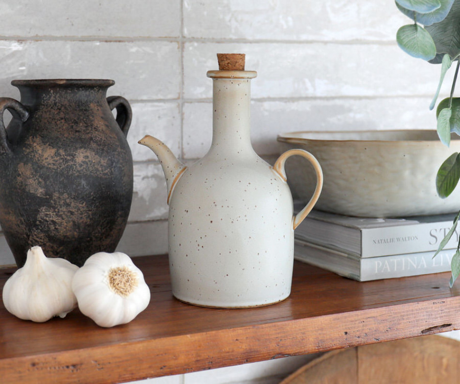 Ashbury Ceramic Oil Bottle