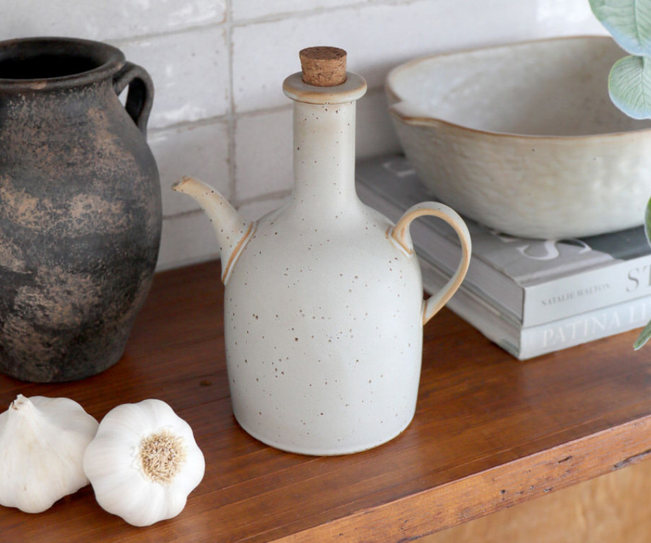Ashbury Ceramic Oil Bottle