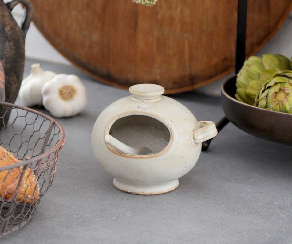 Ashbury Ceramic Salt Pig