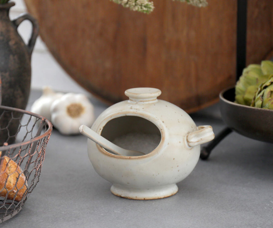Ashbury Ceramic Salt Pig