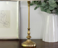 Georgia Oval Antique Gold Lamp Base