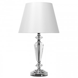 Palais Crystal Table Lamp, an occasional furniture surface for display and everyday use