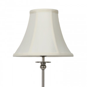 Victoria Antique Silver Lamp + Shade, an interior light fitting suited to creating a warm focal point