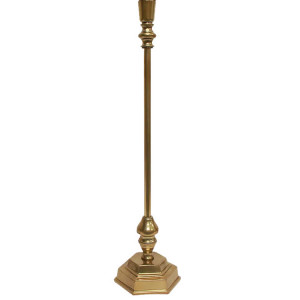 Astoria Hexagon Antique Gold Lamp Base