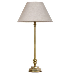 Astoria Hexagon Antique Gold Lamp Base