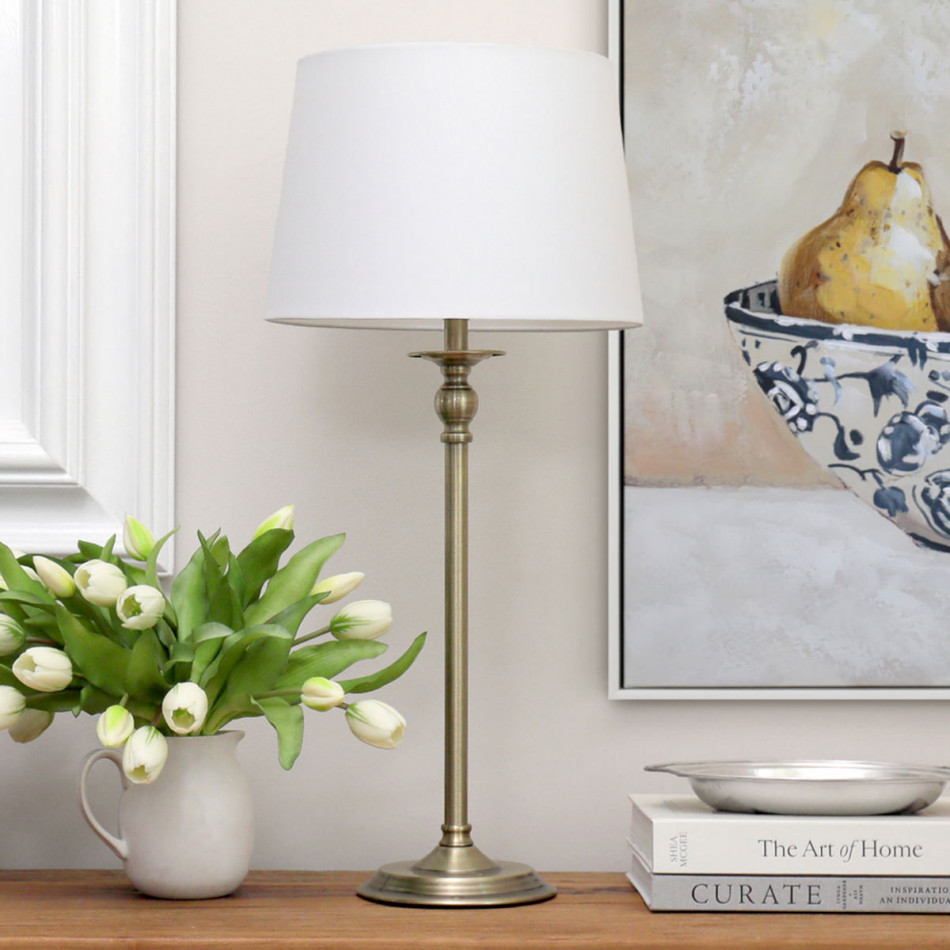 Coraline Antique Gold Table Lamp