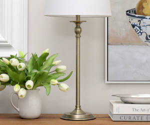 Coraline Antique Gold Table Lamp