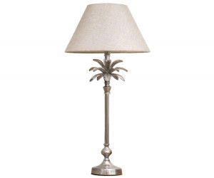 Plantation Silver Palm Lamp Base - Large