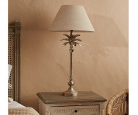 Plantation Silver Palm Lamp Base - Large