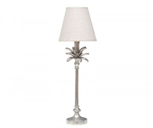 Plantation Silver Palm Lamp Base - Small