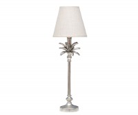 Plantation Silver Palm Lamp Base - Small