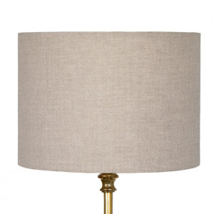 Bedford Linen Drum Shade - 28cm, decorative lighting accessory