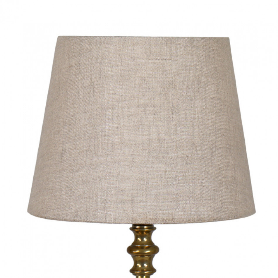 Bedford Linen Taper Shade - 20cm, decorative lighting accessory