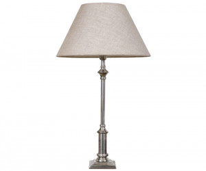 Hendrick Antique Silver Lamp Base