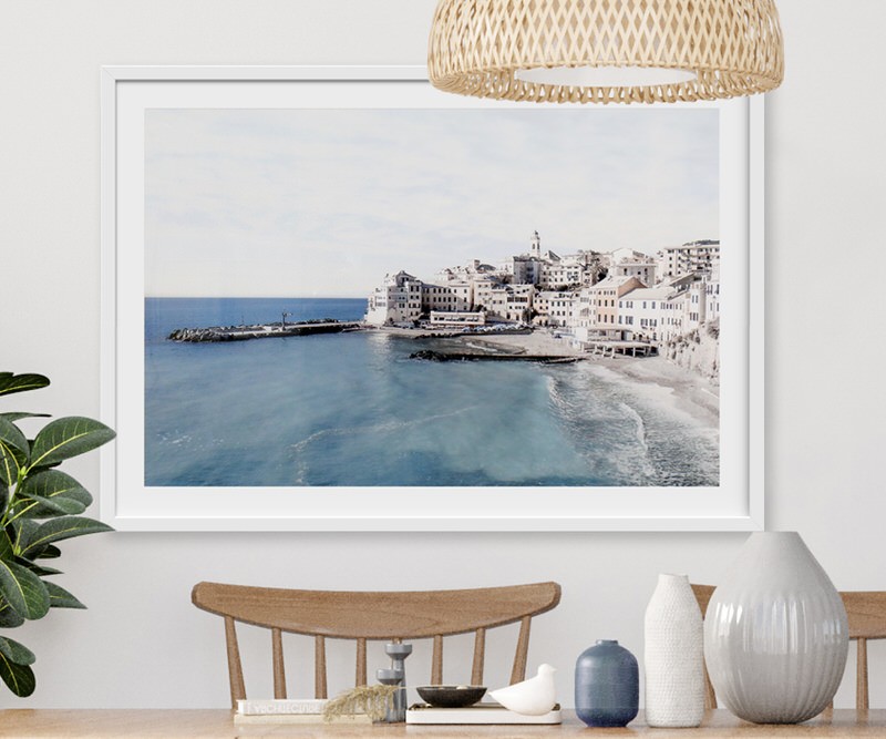 Island of Sicily Framed Print