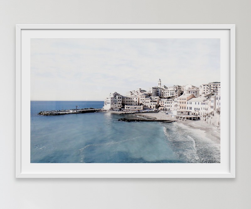 Island of Sicily Framed Print