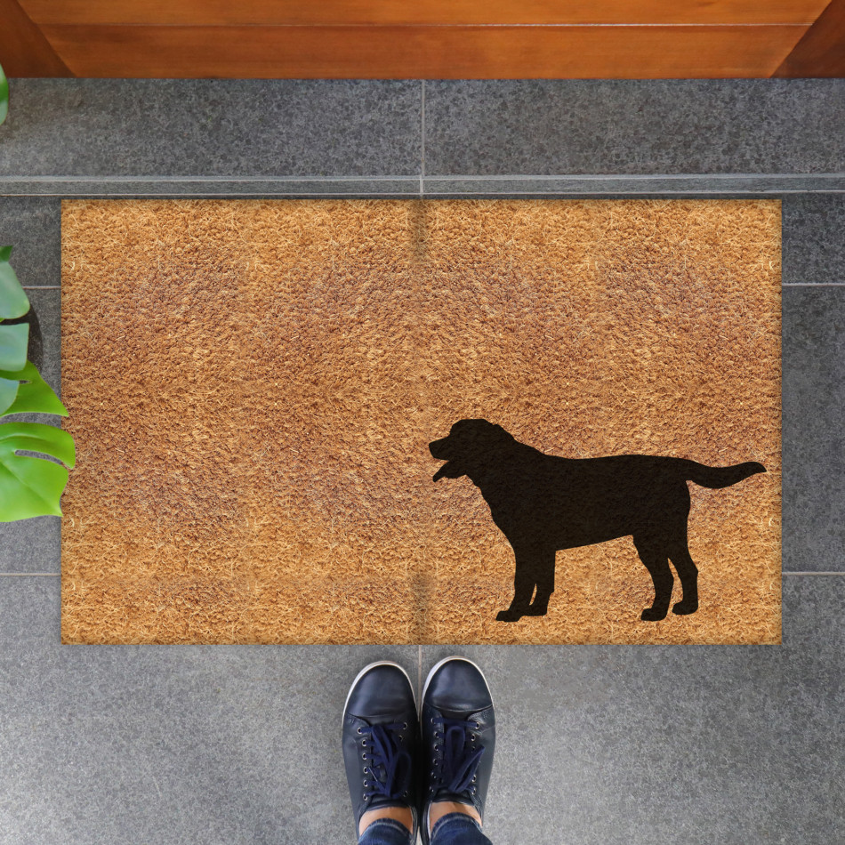 Large Labrador Dog Doormat - 90x55cm