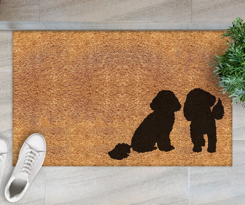 Large Cavoodle Friends Doormat - 90x55cm