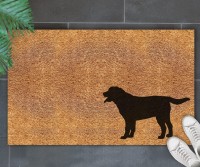 Large Labrador Dog Doormat - 90x55cm