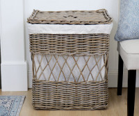 Como Diamond Weave Laundry Hamper