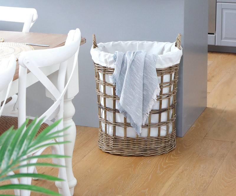 Claude Oval Laundry Basket - Large